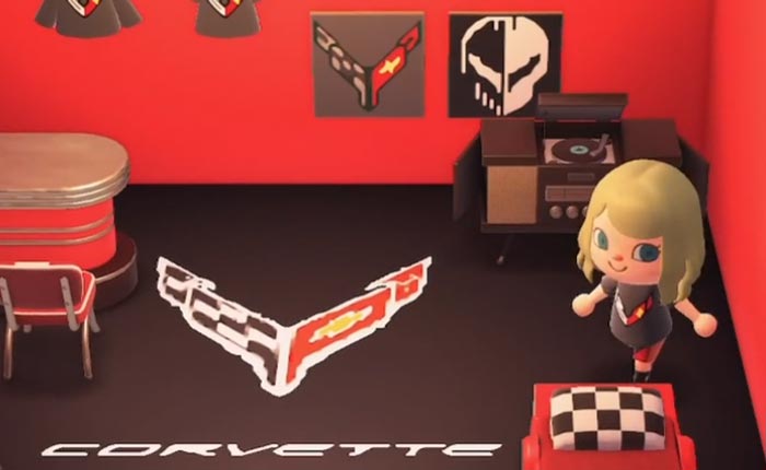 Chevrolet Offers Corvette Gear for the Animal Crossing Video Game Series