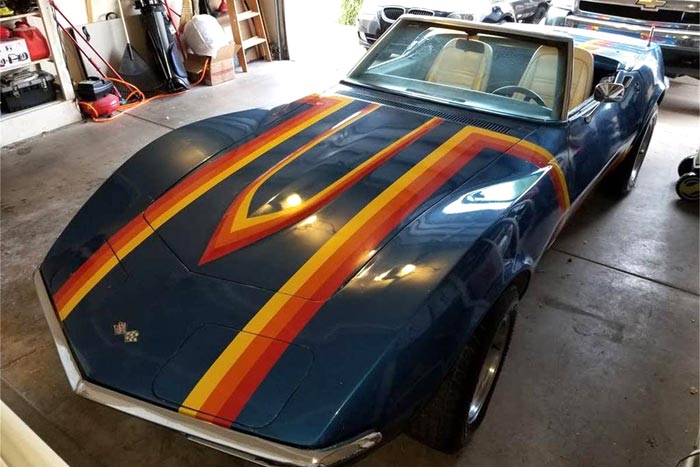 Corvettes on Craigslist: 1968 Corvette with Custom Stripes