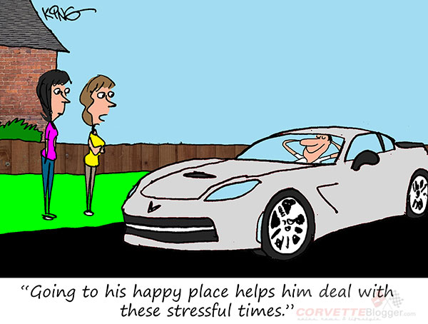 Saturday Morning Corvette Comic: Safe Spaces and Happy Places