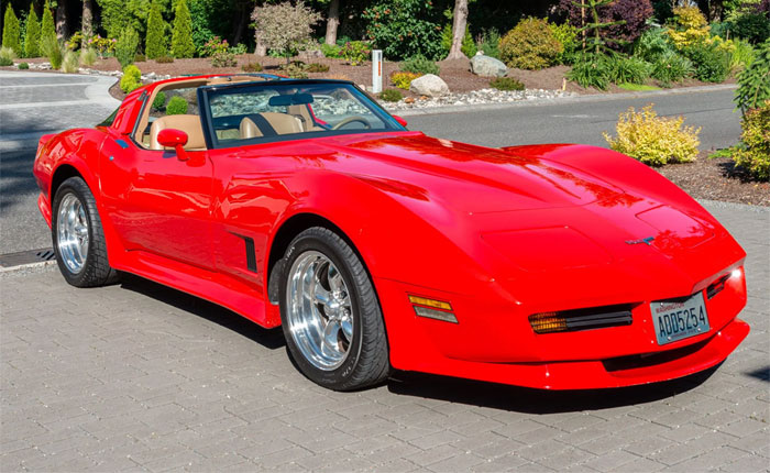 Corvettes for Sale: 1981 Corvette with Ground Effects on Bring A Trailer