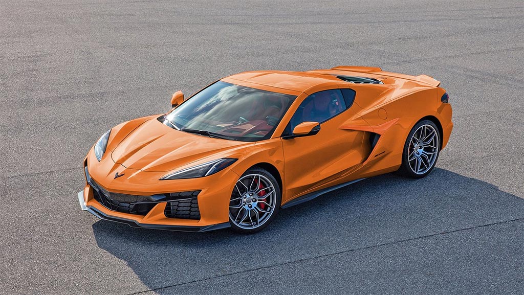 2023 Corvette Z06 Rendering with EFY Body-Colored Exterior Trim