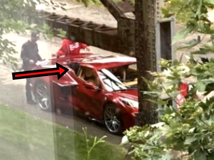 [PIC] On Second Look, That Pittsburgh C8 Corvette Z06 Sure Looks Like the Convertible