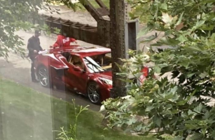 [PICS] Chevy is Shooting a 2023 Corvette Z06 Commercial Today in Pittsburgh