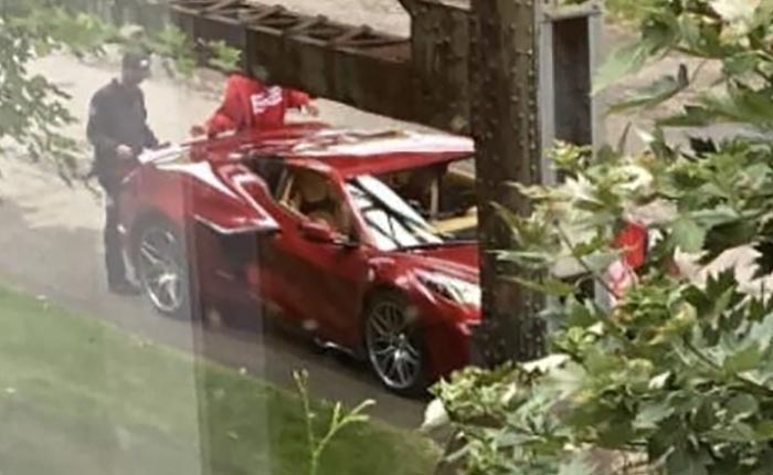 [PICS] Chevy is Shooting a 2023 Corvette Z06 Commercial Today in Pittsburgh
