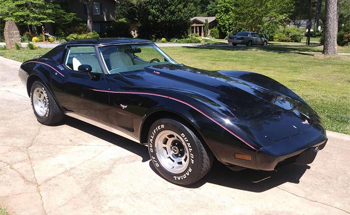 Corvettes for Sale: 1977 Corvette with an L82 and 4-Speed Manual Offered in Atlanta