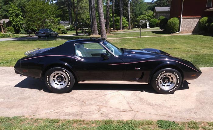 Corvettes for Sale: 1977 Corvette with an L82 and 4-Speed Manual Offered in Atlanta