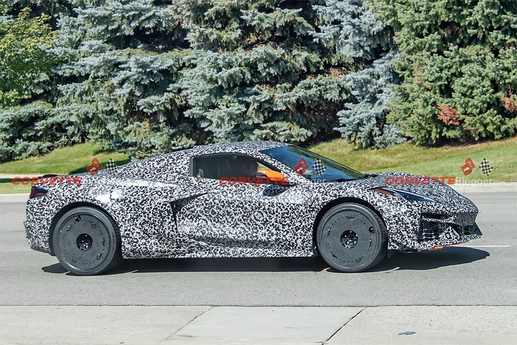 [SPIED] 2023 Corvette Z06 Convertible Testing Near GM's Milford Proving Grounds