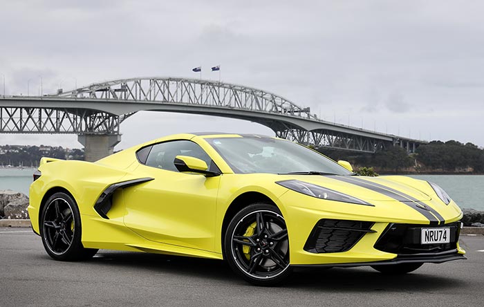 First Right Hand Drive C8 Corvette is Registered for the Road in New Zealand