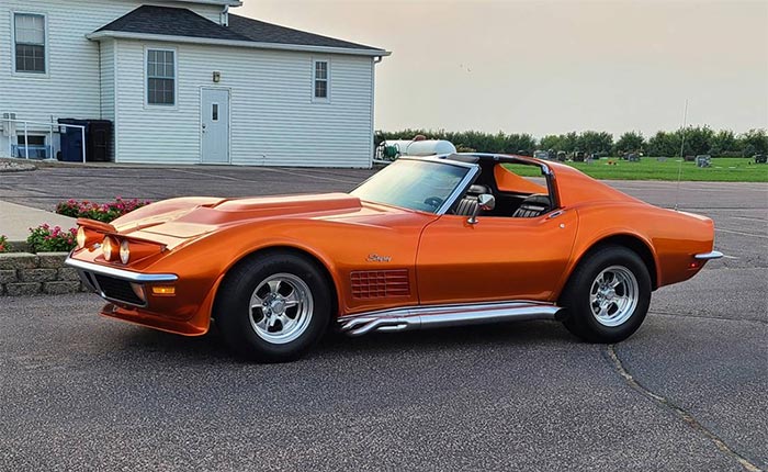 Corvettes for Sale: 1970 Corvette is a Tangerine Dream Machine
