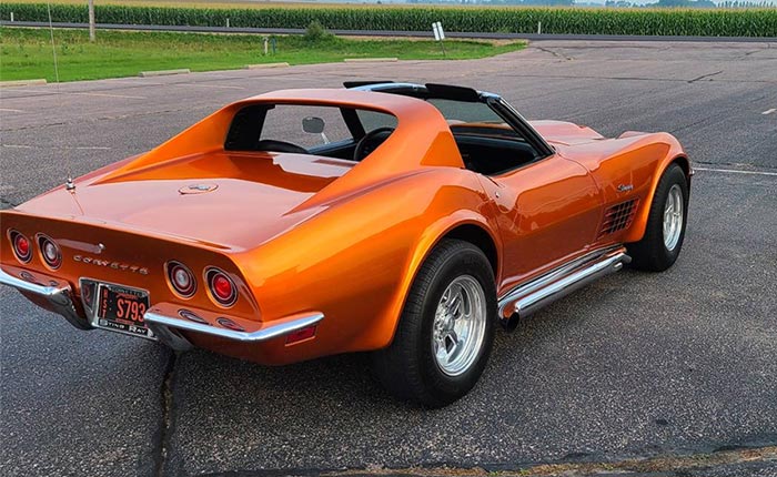 Corvettes for Sale: 1970 Corvette is a Tangerine Dream Machine