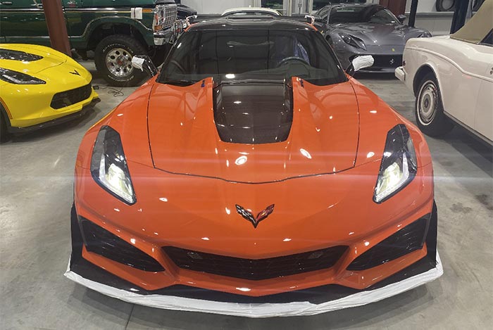 Corvettes for Sale: 2019 Corvette ZR1 with 13 Miles Offered for $289,900