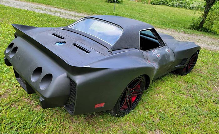 Corvettes for Sale: Spooktacular 1971 Corvette Widebody on Craigslist