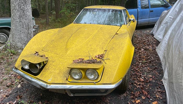 Corvettes for Sale: 1968 Corvette Field Car Offered on eBay
