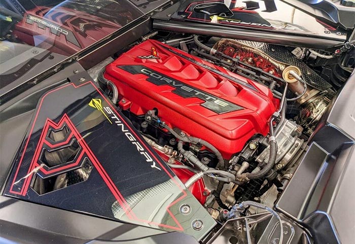 C8 Corvette Engine Appearance Package