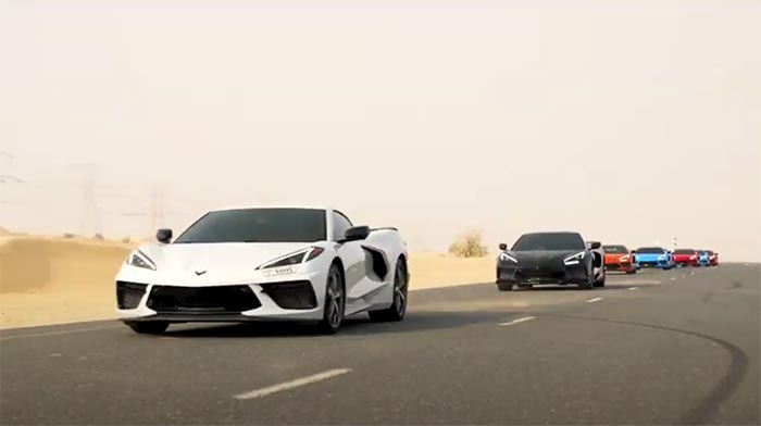 [VIDEO] C8 Corvette Club Meet in Dubai