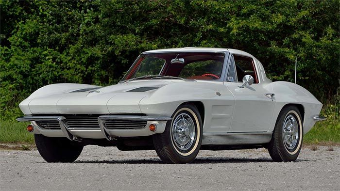 This Early 1963 Corvette Split Window Was Driven by a GM Executive and You Can Soon Own It