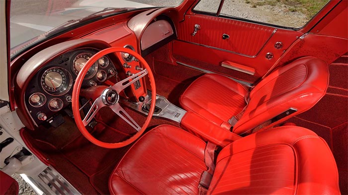 This Early 1963 Corvette Split Window Was Driven by a GM Executive and You Can Soon Own It