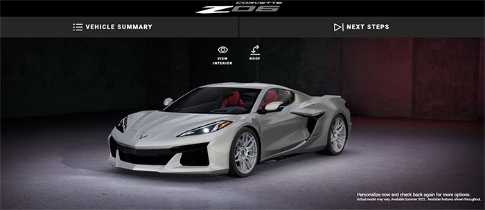 The 2023 Corvette Z06 Visualizer is Live!