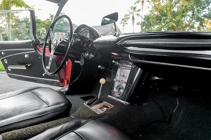 Corvettes for Sale: Honduras Maroon 1962 Corvette Roadster on BaT