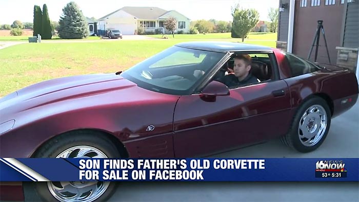 Indiana Man Stumbles Across His Dad's Old Corvette For Sale and Brings It Back Home