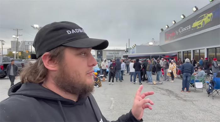 [VIDEO] Watch as Nearly 200 People Gathered at Ciocca Corvette To Get on Their C8 Z06 List
