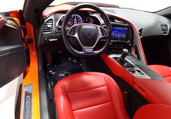 The worst Corvette color combination interior and dash picture