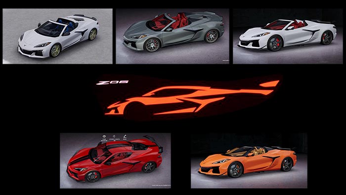 [POLL] BLOGGER BUILDS: 2023 Corvette Z06 - Who Built it Best?