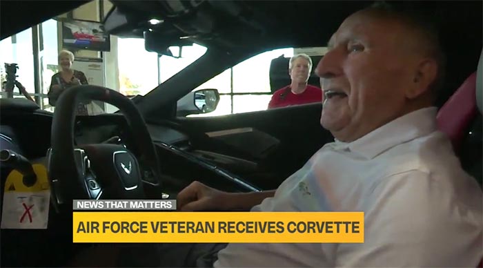 [VIDEO] Retired 89-Year-Old Air Force Pilot Gifted New 2022 Corvette by Dealer