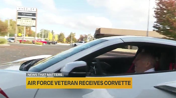 [VIDEO] Retired 89-Year-Old Air Force Pilot Gifted New 2022 Corvette by Wheeler Chevrolet
