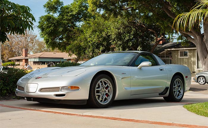 Corvettes for Sale: 900-Mile 2002 Corvette Z06 on Bring A Trailer