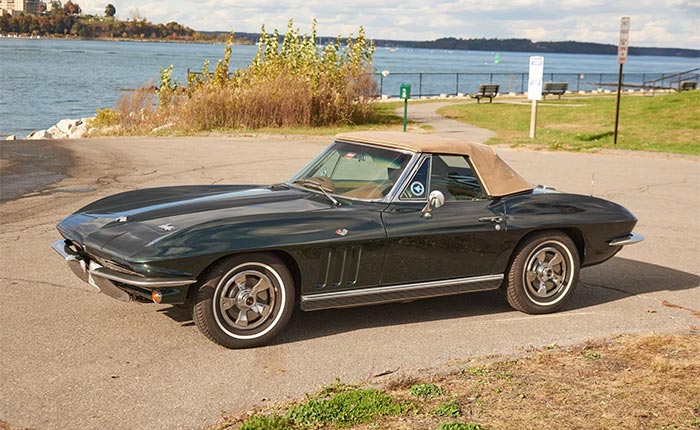 Corvettes for Sale: The Corvette Vagabond's 1966 Convertible Offered on BaT