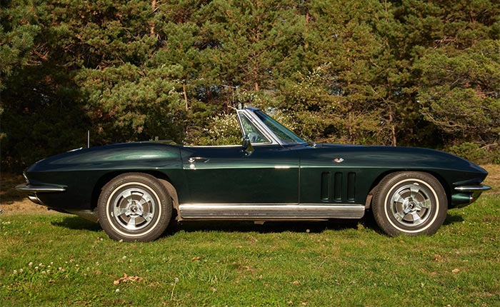 Corvettes for Sale: The Corvette Vagabond's 1966 Convertible Offered on BaT