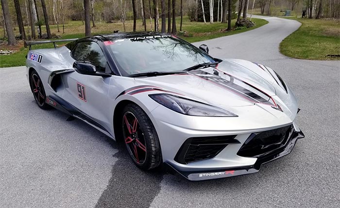 Transform Your C8 Corvette with Custom Painted Aero and Engine Accessories from American Hydrocarbon