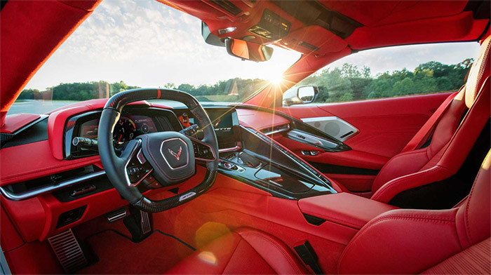 Adrenaline Red Interior to Replace Morello Red on the 2023 Corvette