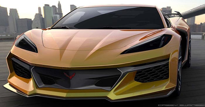 [PICS] GM's Design Center Shares These Early Sketches of the C8 Corvette Z06