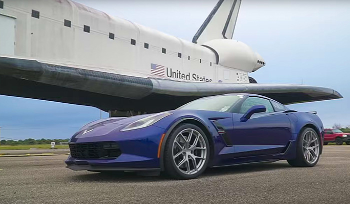 [VIDEO] 2017 Corvette Grand Sport Hits Top Speed of 172 MPH on the Space Shuttle's Runway