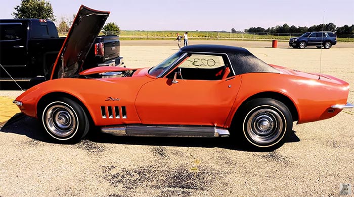[VIDEO] Stock 1969 Corvette 427 Takes on a Stock 1970 Dodge Challenger R/T for Quarter Mile Supremacy
