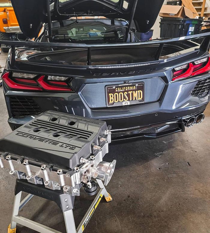 Boost District Offers New 700-HP Supercharger System for the C8 Corvette Stingray