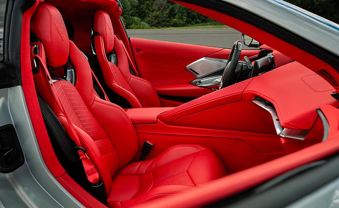 [PIC] Here is an Example of the Unique Interior Stitching for the 2023 Corvette Z06
