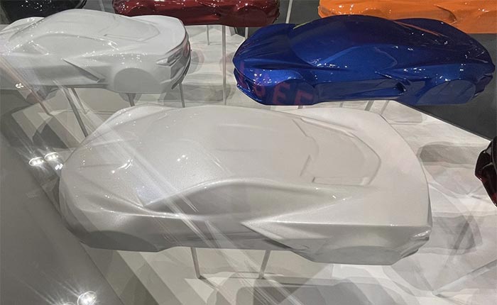 Did Chevy Accidentally Show Two New Colors for the 2023 Corvette at the LA Auto Show?