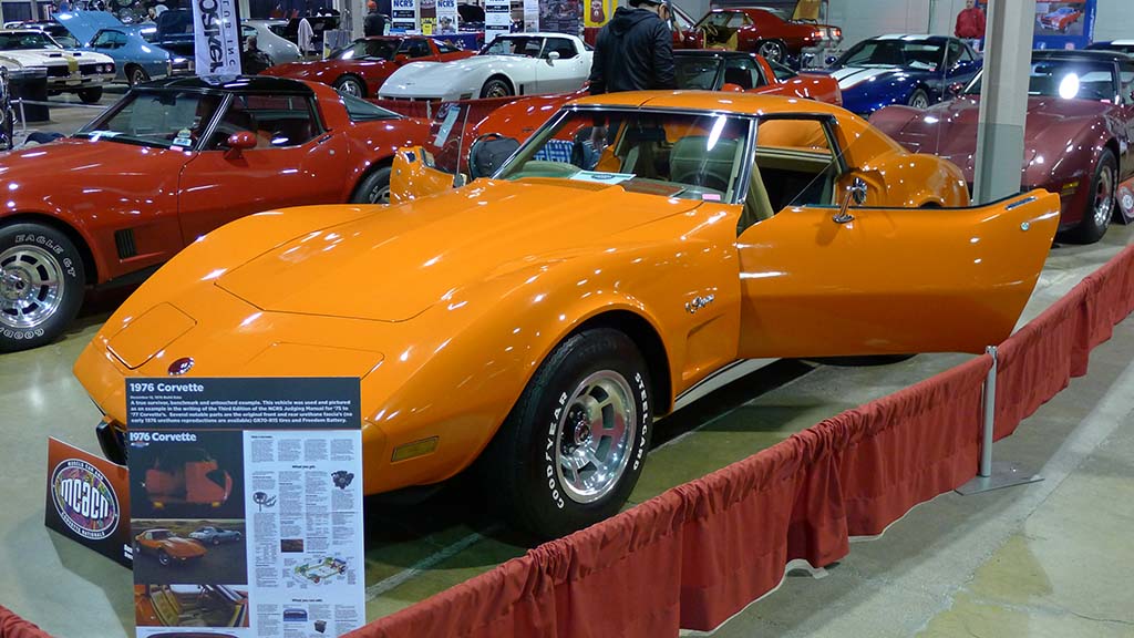 The Corvettes of the 2021 Muscle Car and Corvette Nationals