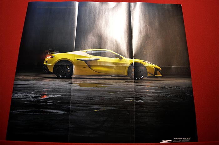 [PICS] 2023 Corvette Z06 is Posterized in Latest 'New Roads' Magazine