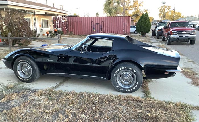 Corvettes for Sale: Black 1969 Corvette Stingray in Colorado