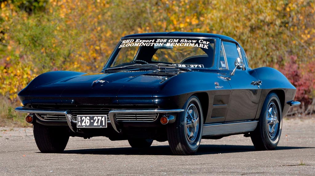 Lot R355.1 – 1963 Daytona Blue Right Hand Drive Z06