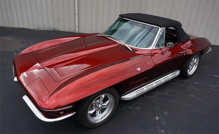Corvettes for Sale: Tastefully Modified 1964 Corvette Convertible on Bring a Trailer