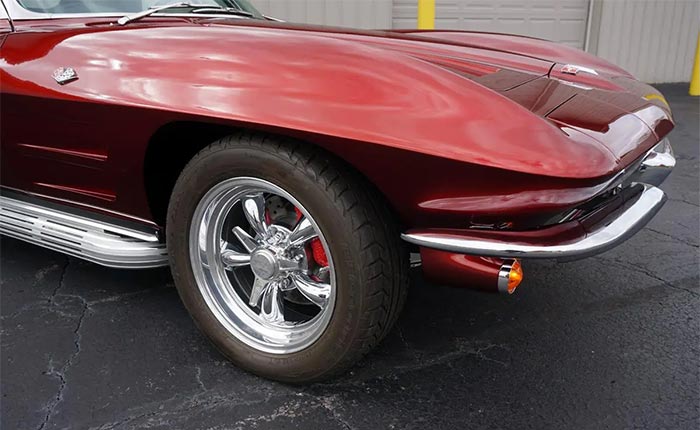 Corvettes for Sale: Tastefully Modified 1964 Corvette Convertible on Bring a Trailer
