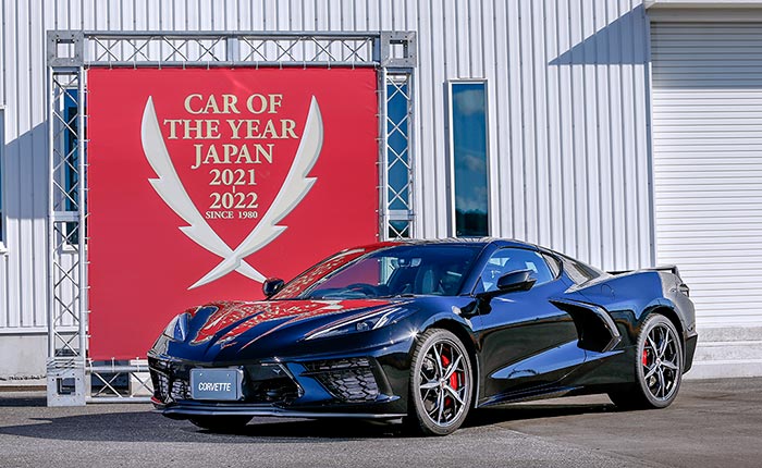 2022 Corvette Stingray Named Japan's Performance Car of the Year