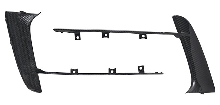 RSC C8 Front Intake Vents for Corvette C8