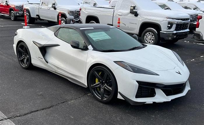 [SPIED] Truckload of 2023 Corvette Z06s On the Way to the GM Proving Ground