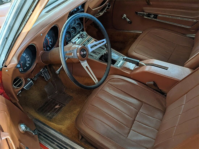 Corvettes for Sale: 1971 Corvette Convertible Was a Former Wedding Present